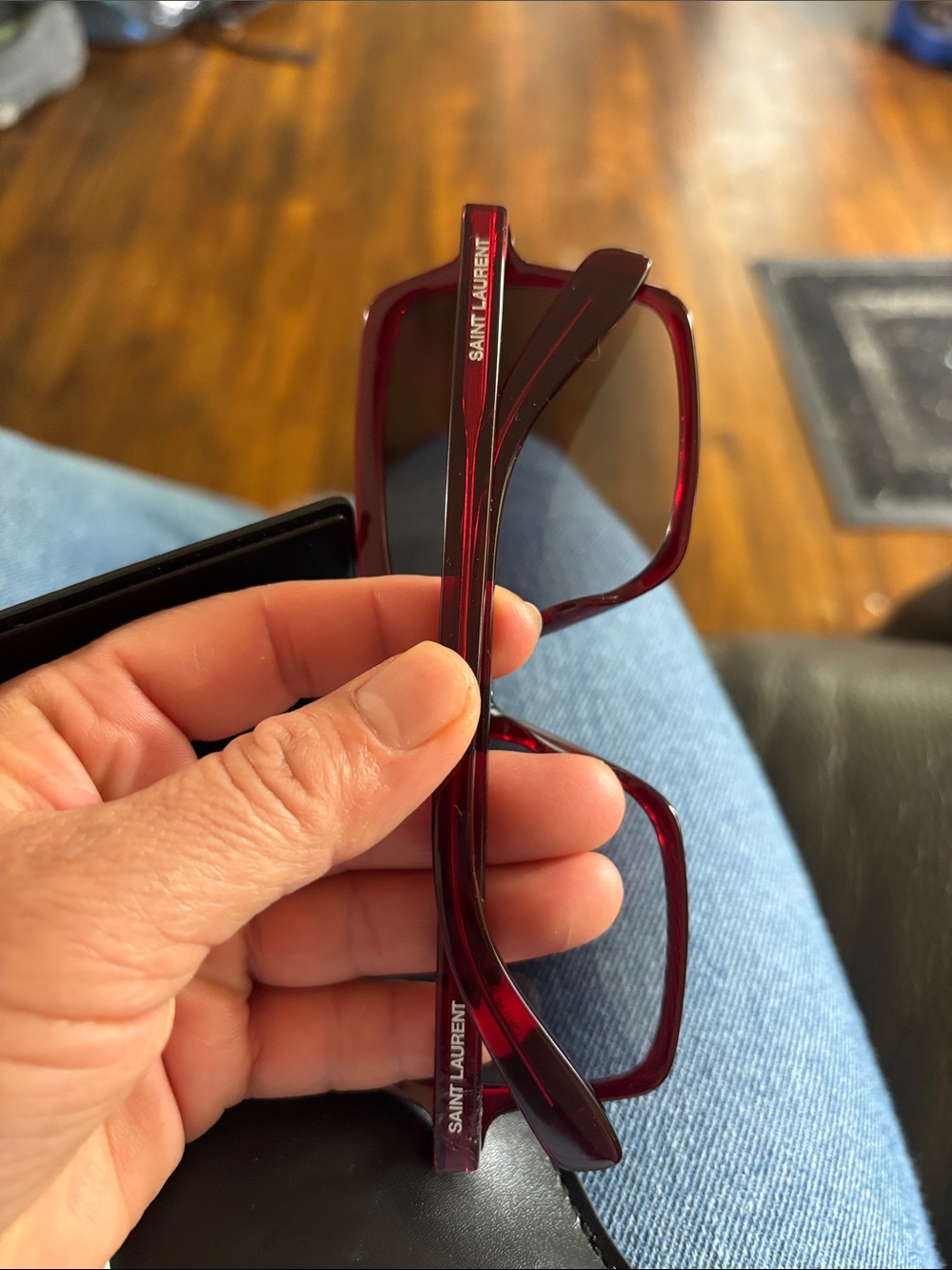 NEW IN BOX Saint Laurent 54mm
Square Sunglasses - Picture 15 of 16
